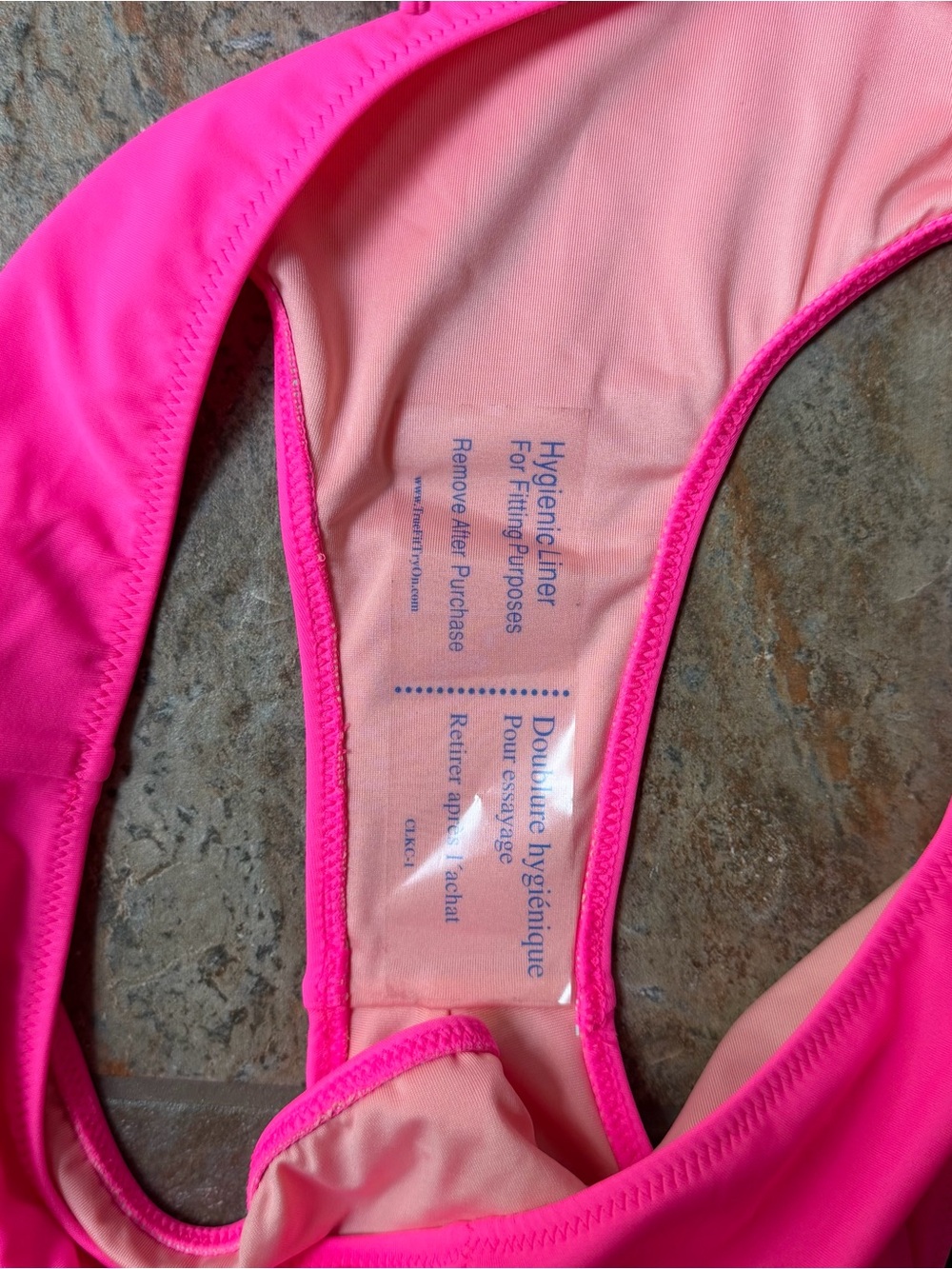 NWT Victoria's Secret Neon Pink Bikini Set Underwire Top 32C Medium M Bottom - Picture 7 of 9